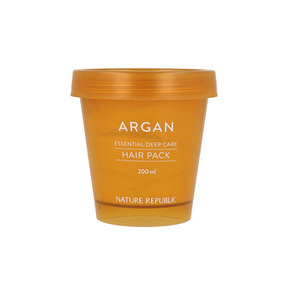 [US Exclusive] NATURE REPUBLIC Argan Essential Deep Hair Pack 200ml [Renewal] - KLO