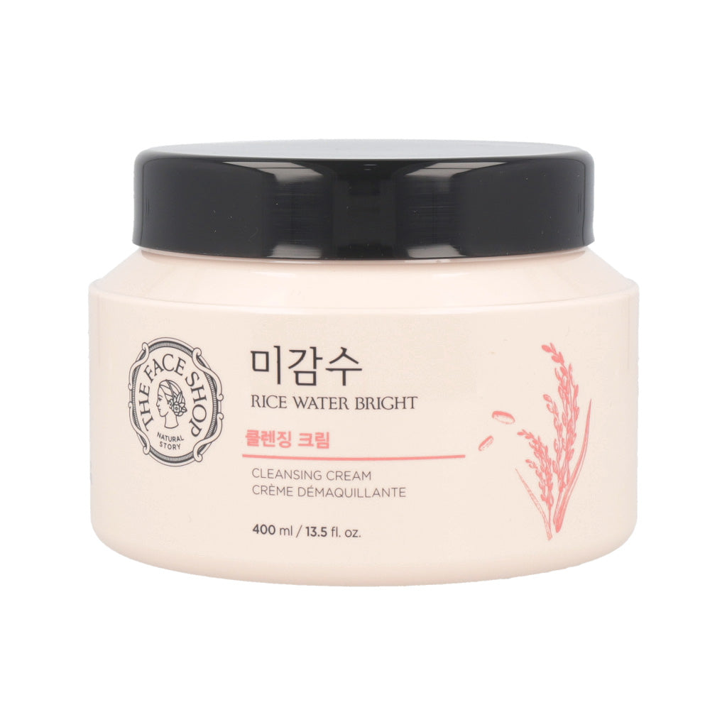 THE FACE SHOP Rice Water Bright Cleansing Cream 400ml - KLO