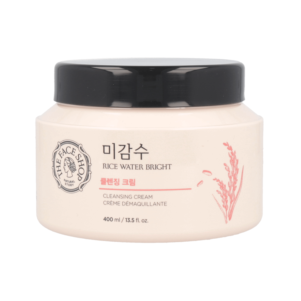 THE FACE SHOP Rice Water Bright Cleansing Cream 400ml - KLO