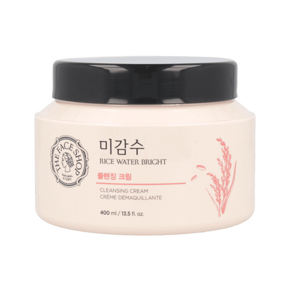 THE FACE SHOP Rice Water Bright Cleansing Cream 400ml - KLO