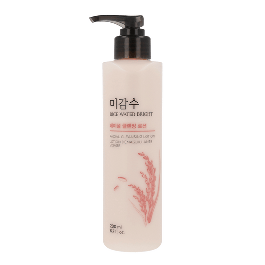 THE FACE SHOP Rice Water Bright Cleansing Lotion 200ml - KLO