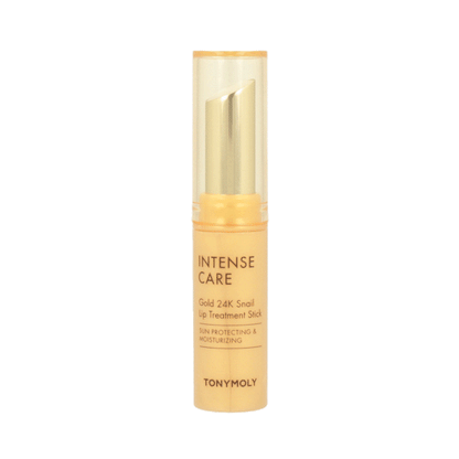 TONYMOLY Intense Care Gold 24K Snail Lip Treatment Stick SPF15 (3.5g) - Dodoskin