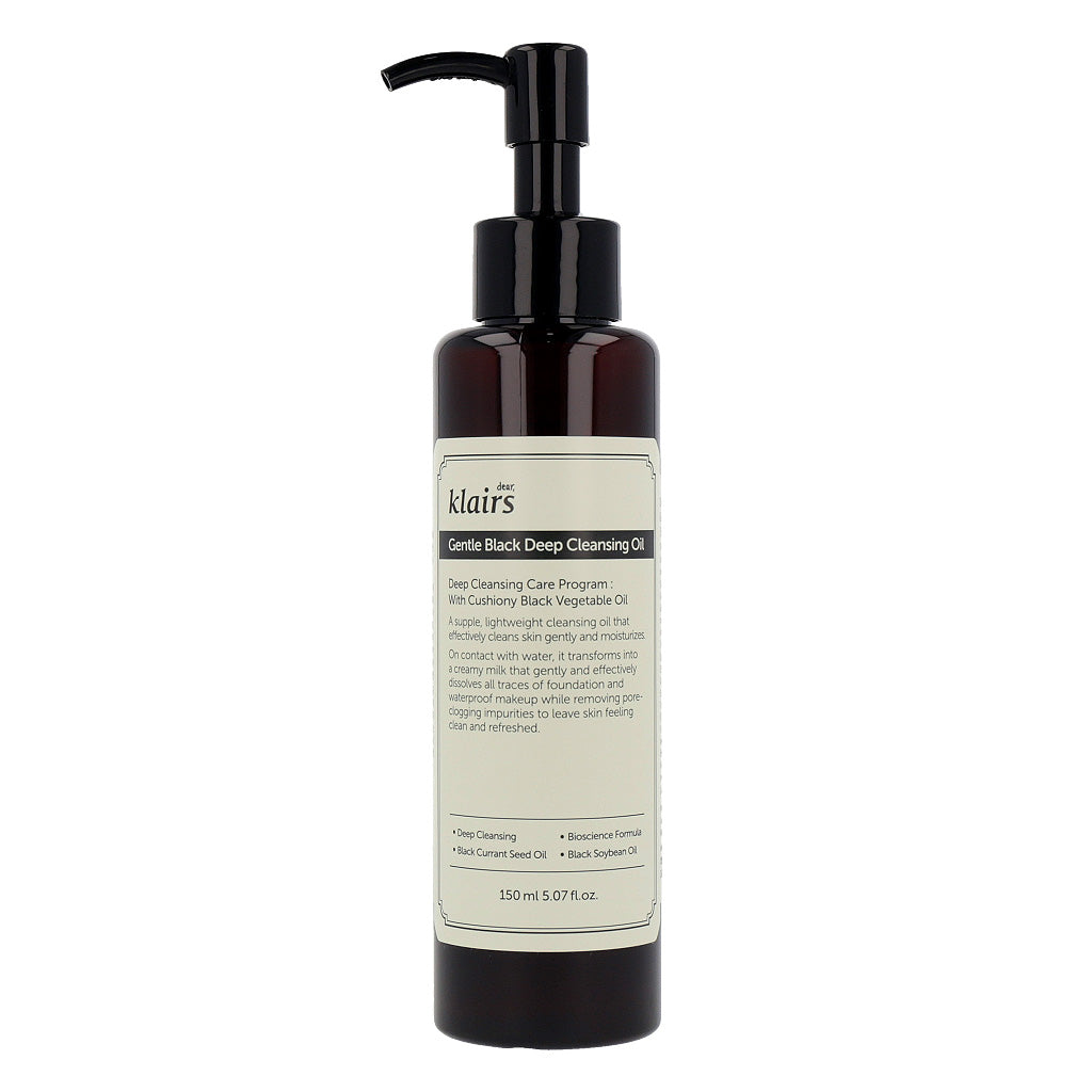 Klairs Gentle Black Deep Cleansing Oil 150ml - KLO
