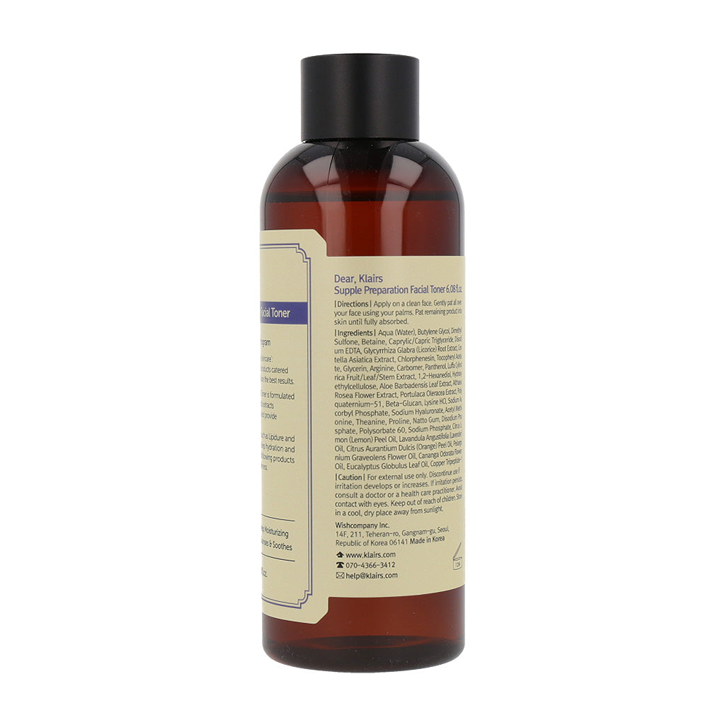 Klairs Supple Preparation Facial Toner 180ml - KLO