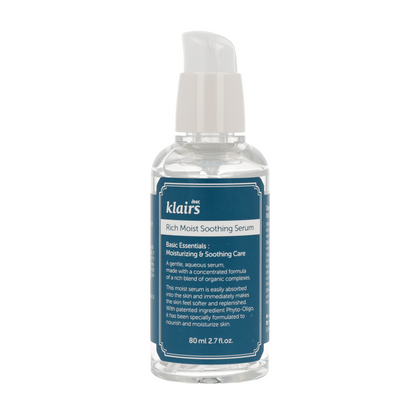 Klairs Rich Moist Soothing Serum 80ml - KLO