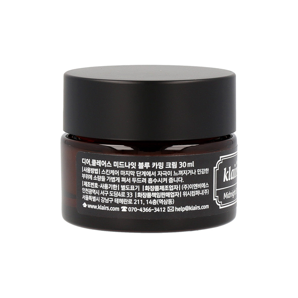 Klairs Midnight Blue Calming Cream 30ml - KLO