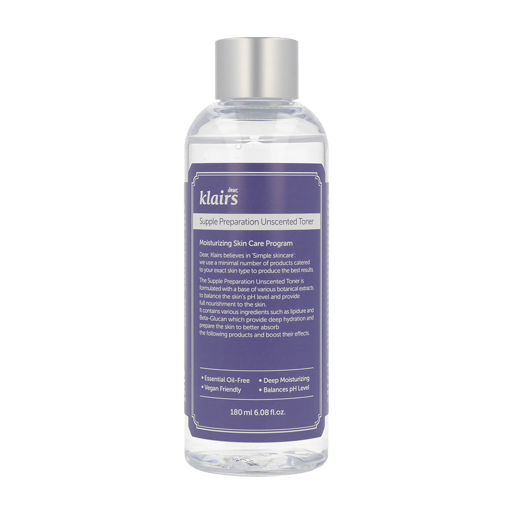 Klairs Supple Preparation Unscented Toner 180ml - KLO