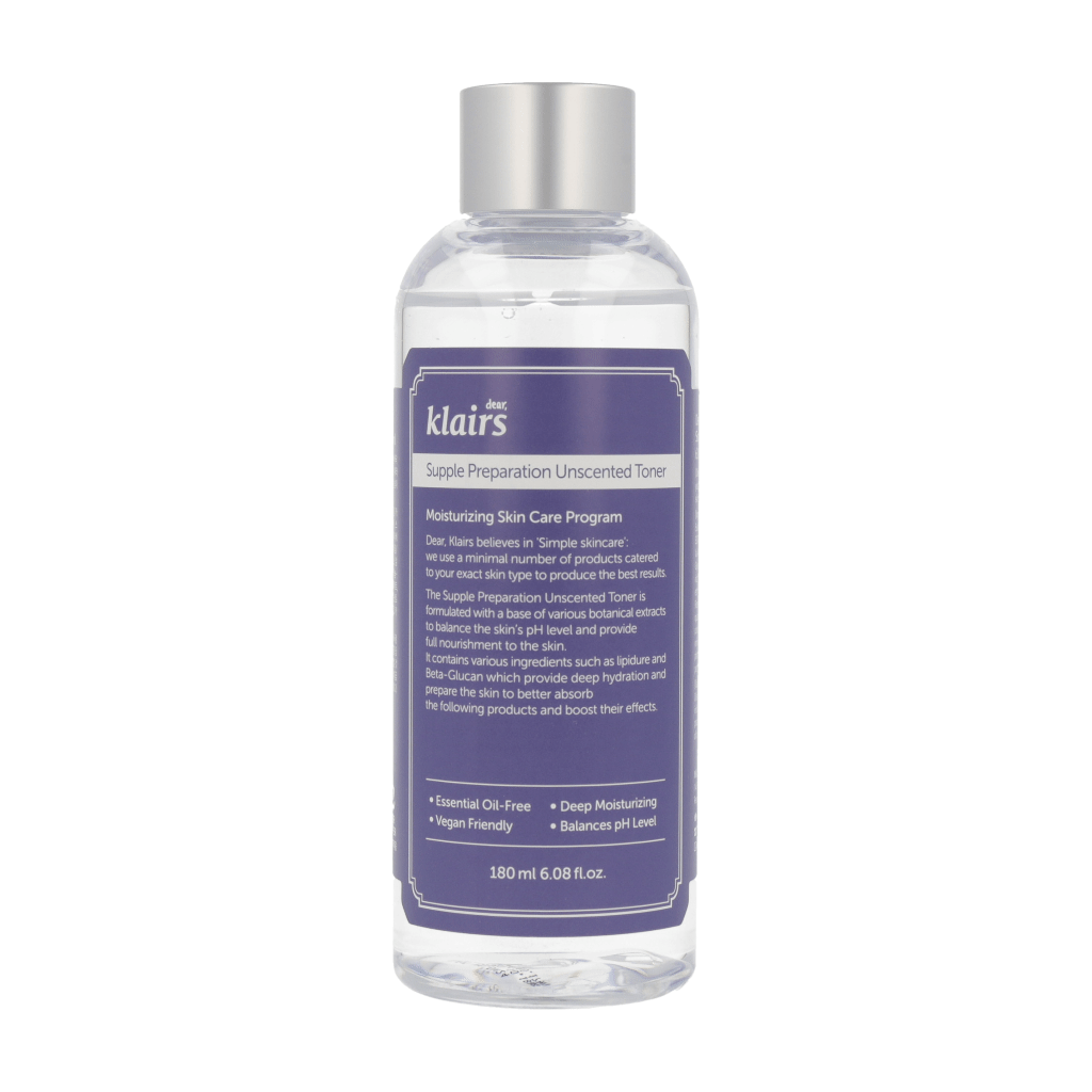 Klairs Supple Preparation Unscented Toner 180ml - KLO