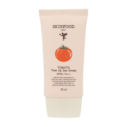 SKINFOOD Tomato Tone Up Sun Cream SPF50+ PA+++ 40ml - Dodoskin
