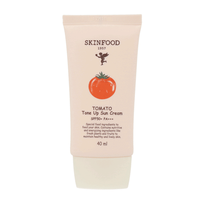 SKINFOOD Tomato Tone Up Sun Cream SPF50+ PA+++ 40ml - Dodoskin