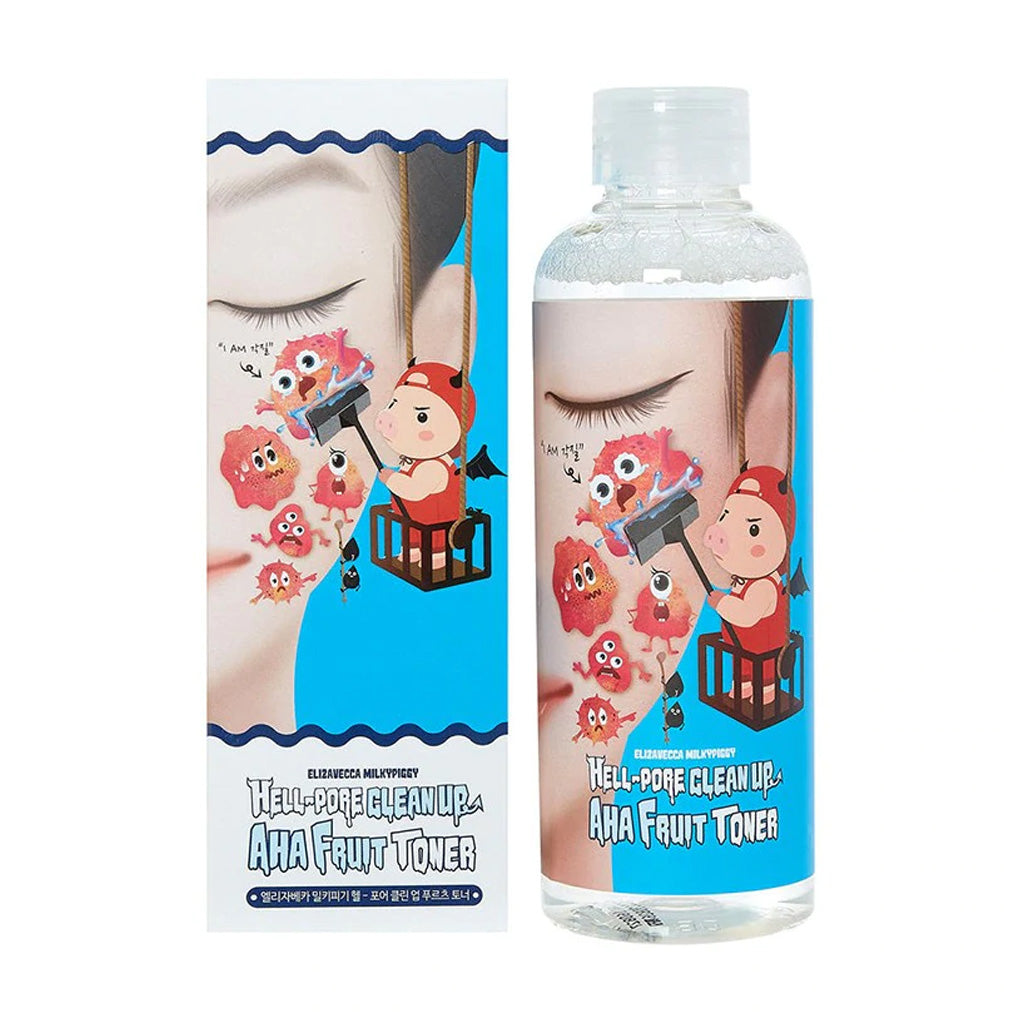 Elizavecca Hell-Pore Clean Up AHA Fruit Toner 200ml - KLO