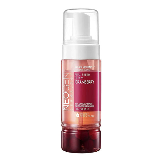NEOGEN DERMALOGY Real Fresh Foam Cleanser Cranberry 160g - Dodoskin