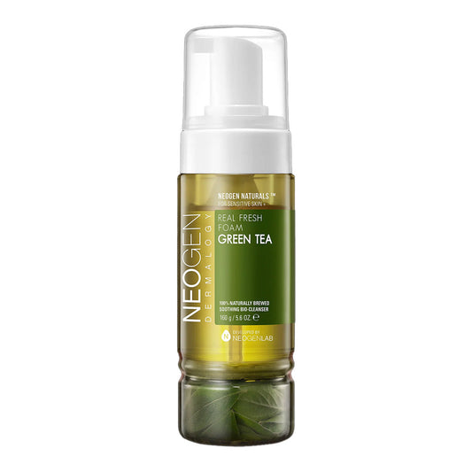 NEOGEN DERMALOGY Real Fresh Foam Cleanser Green Tea 160g - Dodoskin