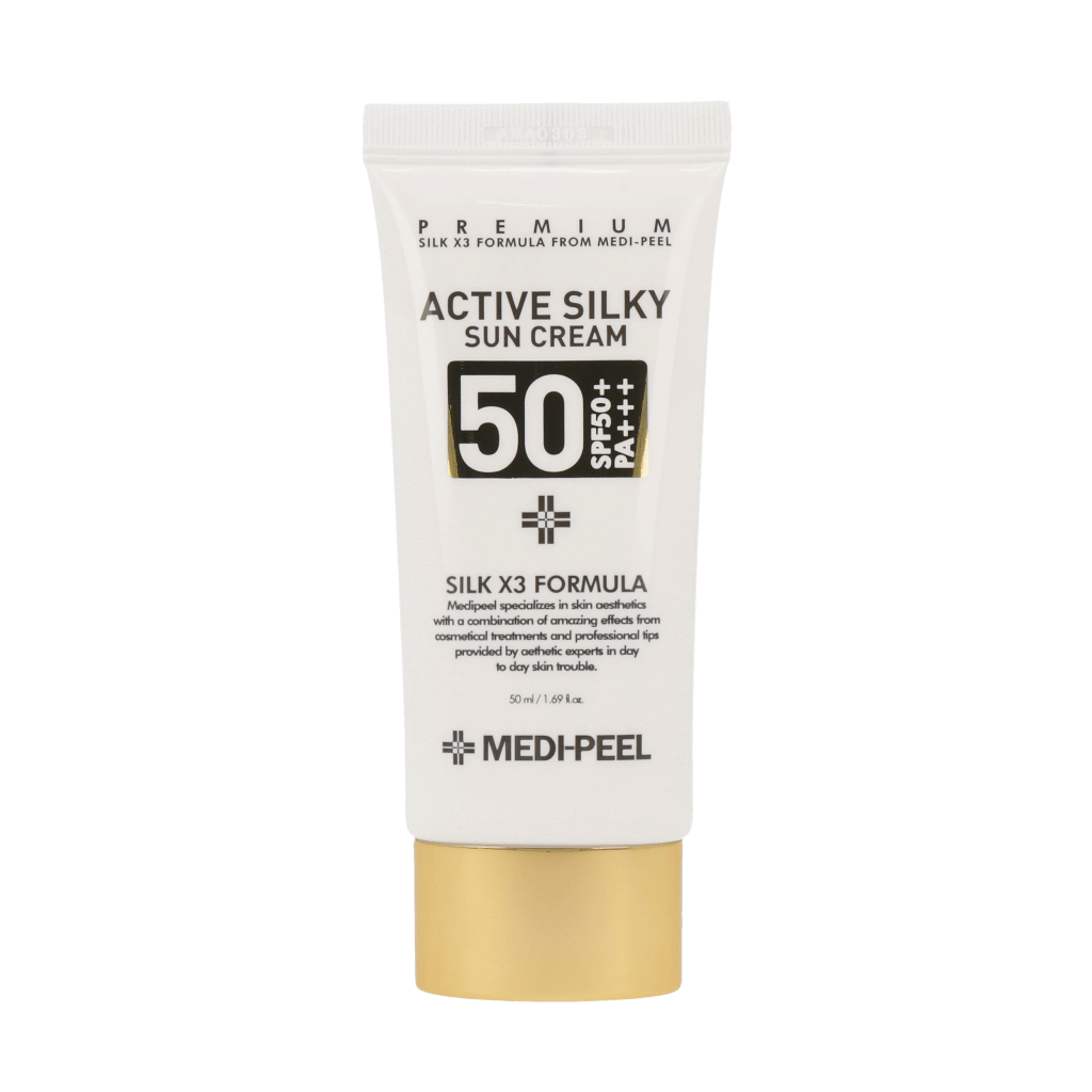 [US Exclusive] MEDI-PEEL Active Silky Sun Cream SPF50+ PA+++ 50ml - KLO