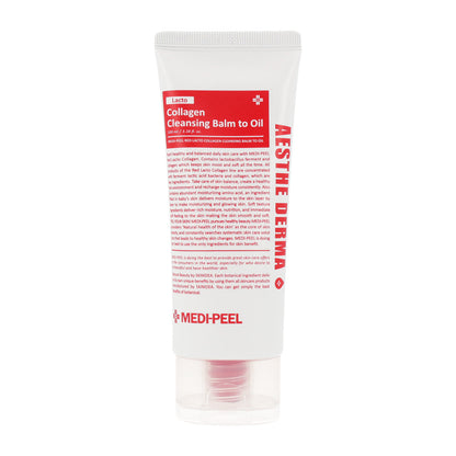 MEDI-PEEL Red Lacto Collagen Cleansing Balm to Oil 100ml - KLO