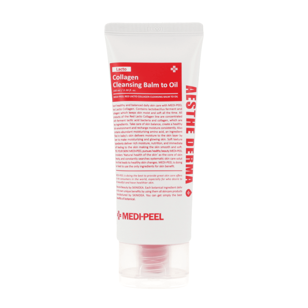 MEDI-PEEL Red Lacto Collagen Cleansing Balm to Oil 100ml - KLO