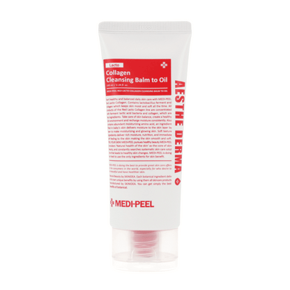 MEDI-PEEL Red Lacto Collagen Cleansing Balm to Oil 100ml - KLO