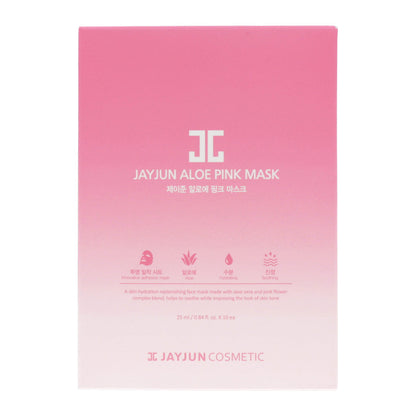 JAYJUN Aloe Pink Mask 25ml-1box (10ea) - KLO
