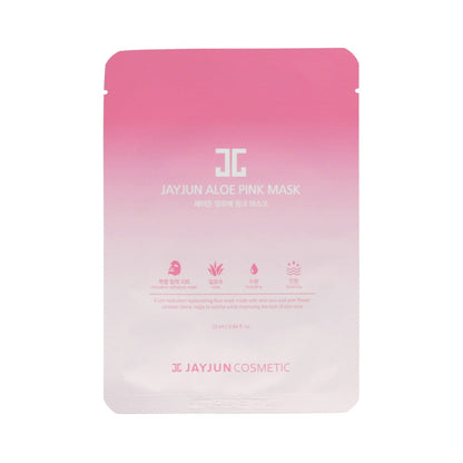 JAYJUN Aloe Pink Mask 25ml-1box (10ea) - KLO
