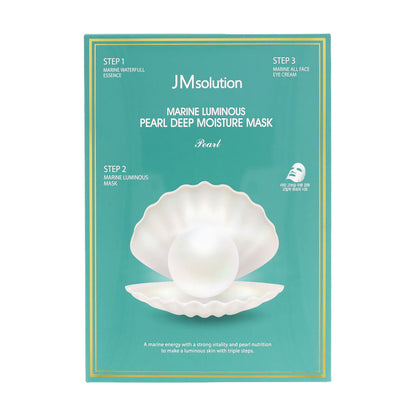 JM Solution Marine Luminous Pearl Deep moisture Mask 10ea - KLO