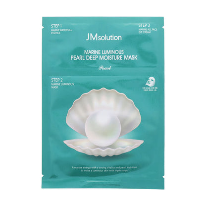 JM Solution Marine Luminous Pearl Deep moisture Mask 10ea - KLO