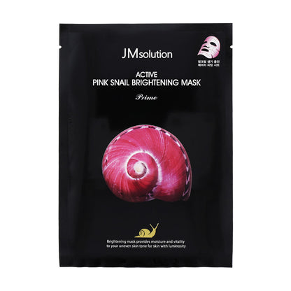 JM Solution Active Pink Snail Brightening Mask Prime 10ea - KLO