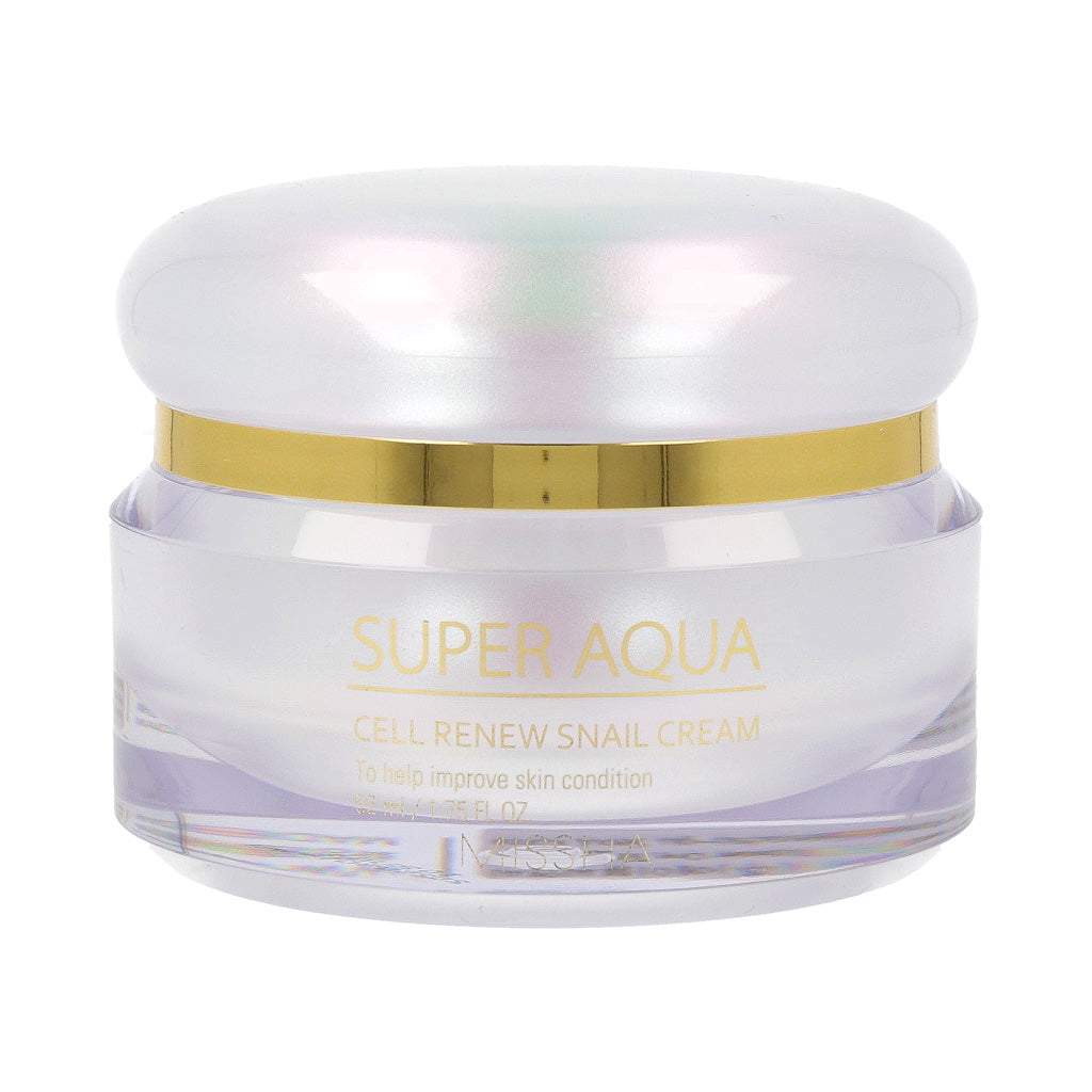 [US Exclusive] MISSHA Super Aqua Cell Renew Snail Cream 52ml - KLO