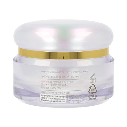 [US Exclusive] MISSHA Super Aqua Cell Renew Snail Cream 52ml - KLO