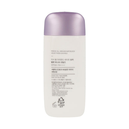 MISSHA All Around Safe Block Velvet Finish Sun Milk SPF50+ PA++++ 70ml - KLO
