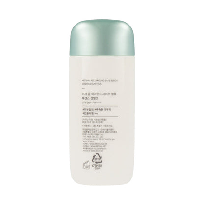 [US Exclusive] MISSHA All-around Safe Block Essence Sun Milk SPF50+ PA+++ 70ml - KLO