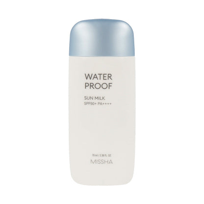 [US Exclusive] MISSHA All Around Safe Block Waterproof Sun Milk SPF 50+ PA+++ 70ml - KLO
