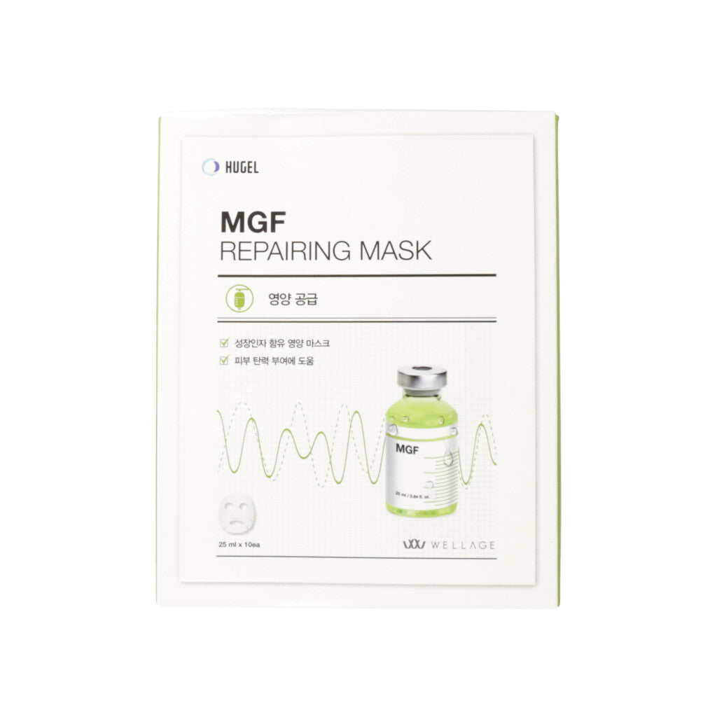 WELLAGE MGF Repairing Mask 25ml / 0.84oz * 10ea - KLO
