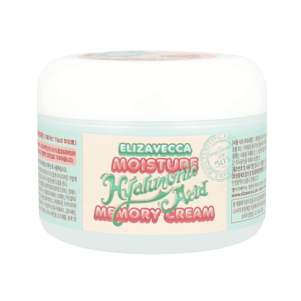 Elizavecca Moisture Hyaluronic Acid Memory Cream 100ml - KLO