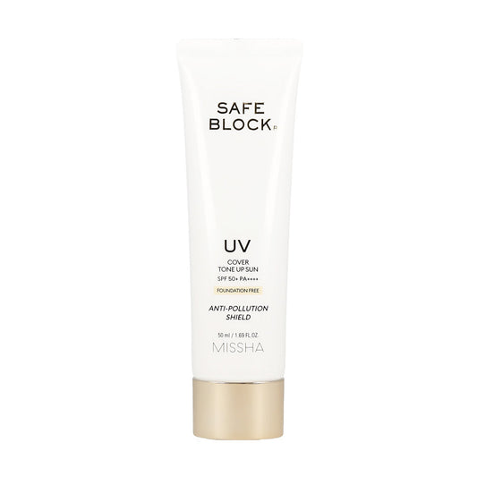 MISSHA Safe Block RX Cover Tone Up Sun SPF50+ PA++++ 50ml - Dodoskin