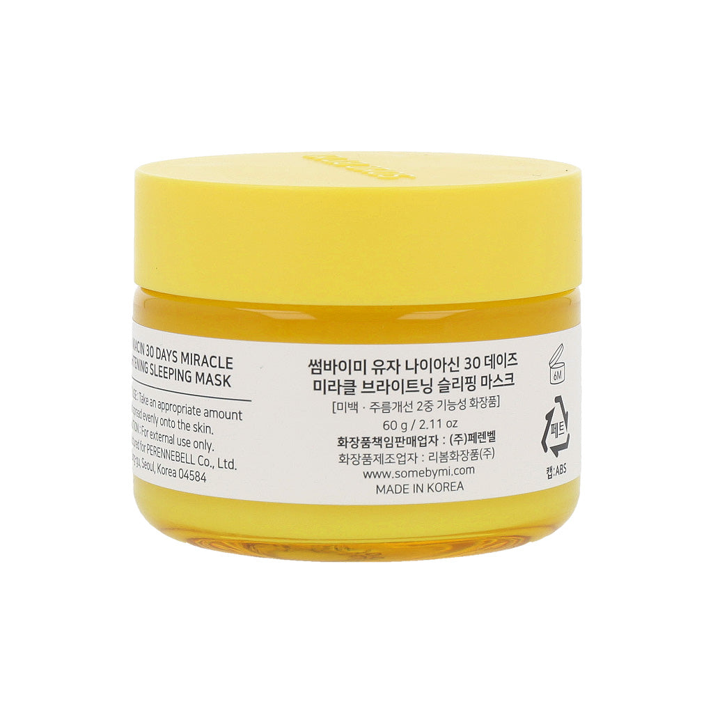 SOME BY MI Yuja Niacin Brightening Sleeping Mask 60g - KLO