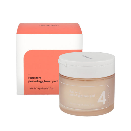 numbuzin No.4 Pore Zero Peeled Egg Toner Pad 70 Pads - DODOSKIN