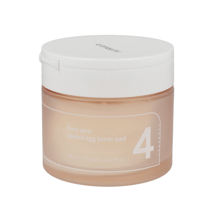numbuzin No.4 Pore Zero Peeled Egg Toner Pad 70 Pads - DODOSKIN