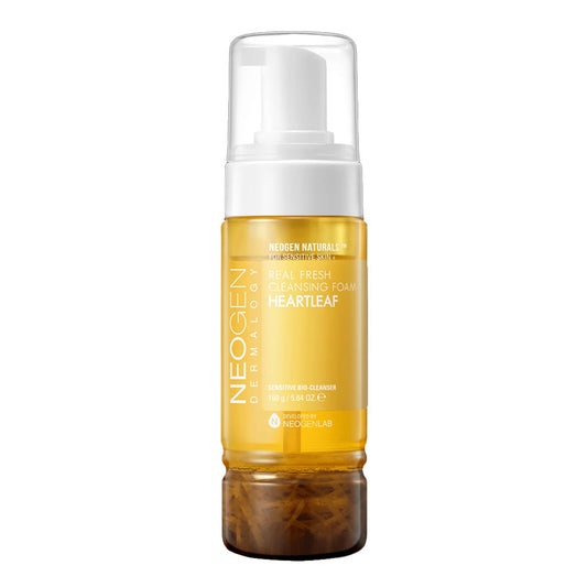 NEOGEN DERMALOGY Real Fresh Foam Cleanser Heartleaf 160g - Dodoskin