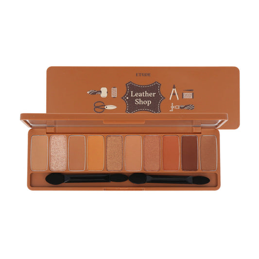 ETUDE HOUSE Play Color Eyes 0.7g*10ea (2 types) #Leather Shop #Rose Wine - KLO