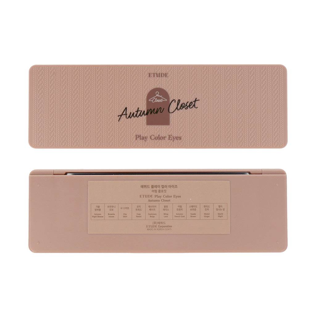 ETUDE HOUSE Play Color Eyes 0.7g*10ea #Autumn Closet - Dodoskin