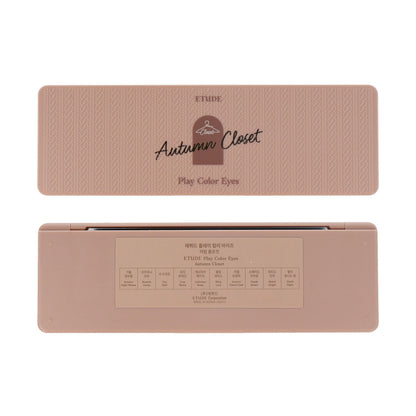ETUDE HOUSE Play Color Eyes 0.7g*10ea #Autumn Closet - Dodoskin