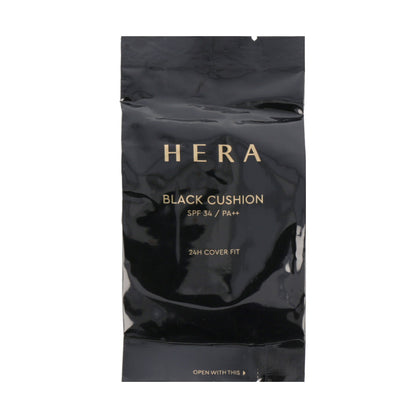 HERA NEW Black Cushion SPF34/PA++ 15g x 2EA (Original + Refill) - KLO