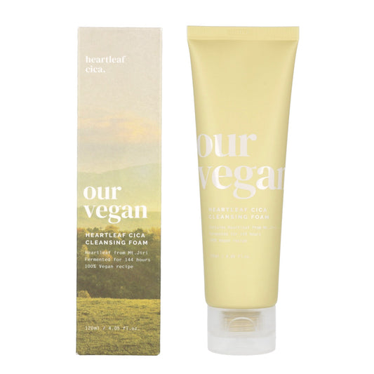 MANYO FACTORY Our Vegan Heartleaf Cica Cleansing Foam 120ml - KLO