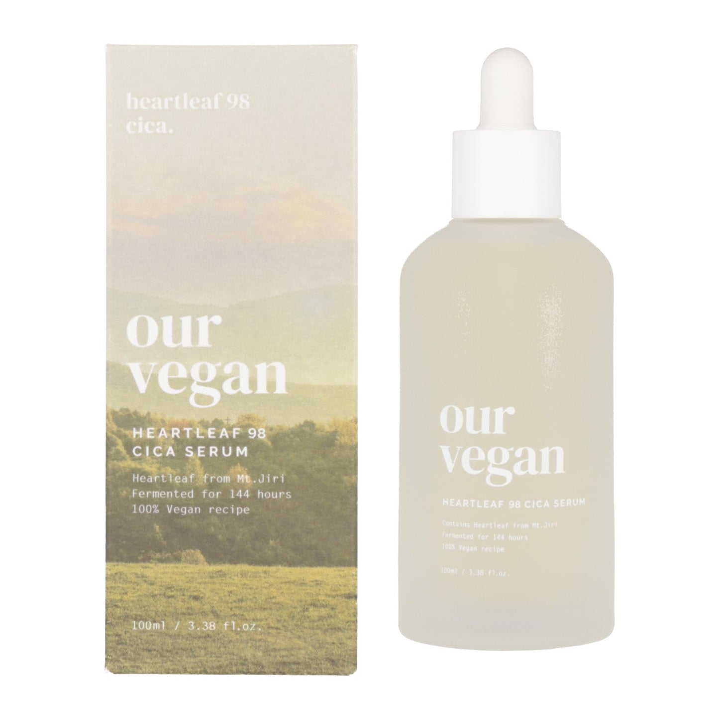 Manyo Factory Our Vegan Heartleaf 98 Cica Serum 100ml - KLO