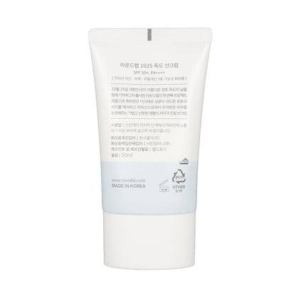 ROUND LAB 1025 Dokdo Sunscreen 50ml - Dodoskin