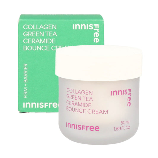 Innisfree Collagen Green Tea Ceramide Bounce Cream 50ml - KLO