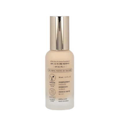 D'ALBA Skin Fit Serum Foundation 30ml SPF50+ PA++++ - DODOSKIN