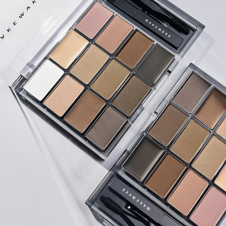 WAKEMAKE Soft Drawing Brow Palette 12g