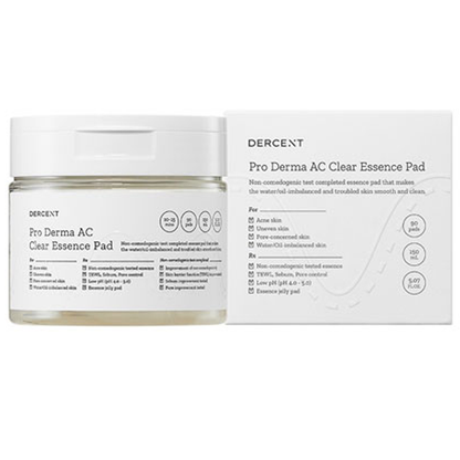 DERCENT PRO DERMA AC CLEAR ESSENCE PAD 150ml - Dodoskin