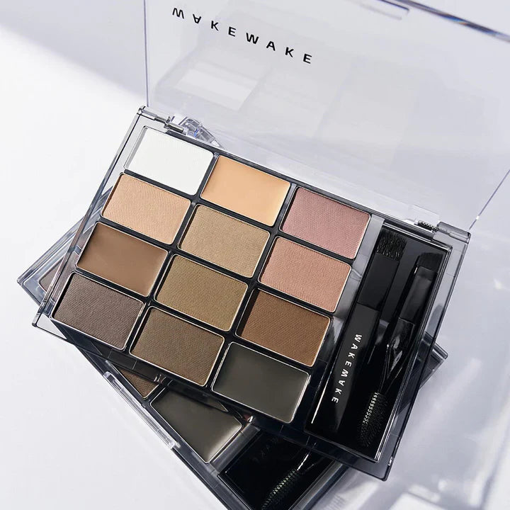 WAKEMAKE Soft Drawing Brow Palette 12g
